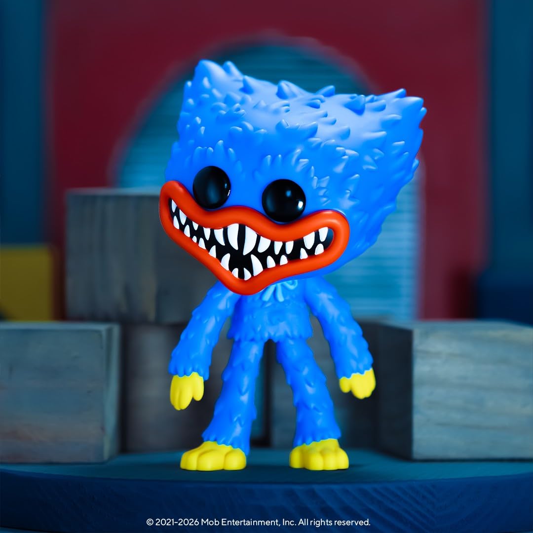 Funko POP! Games: Huggy Wuggy from Poppy Playtime Collectible Vinyl Figure | 3.75 in