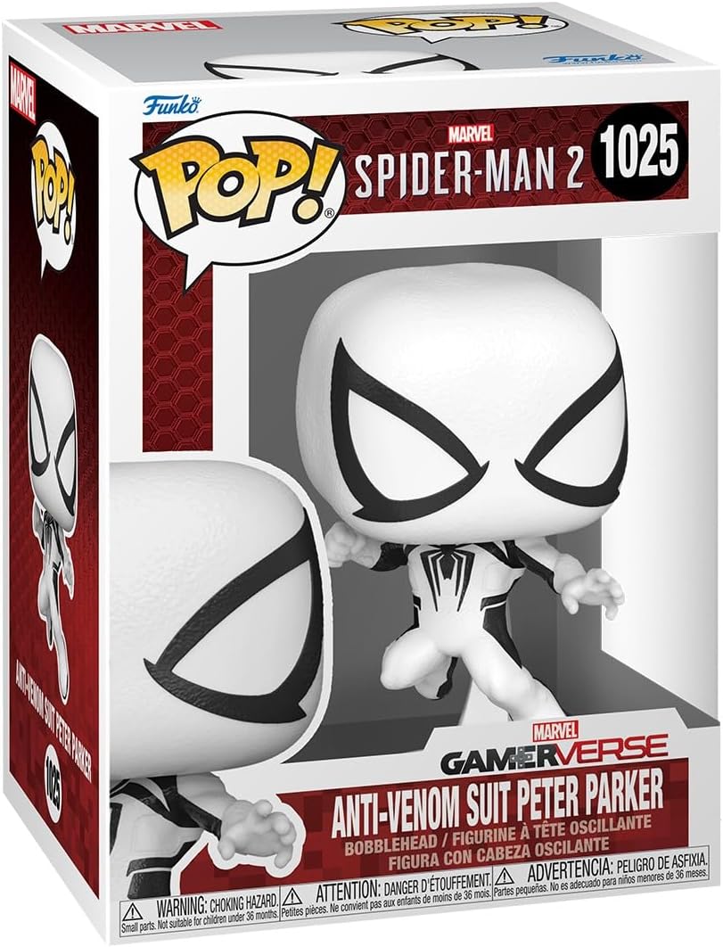Funko Pop! Games: Spider-Man 2 Video Game - Anti-Venom Peter Vinyl Figure 1