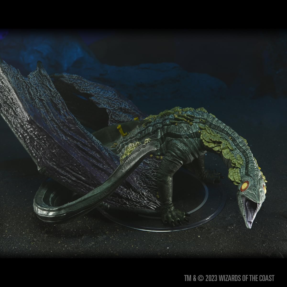 WizKids D&amp;D Icons of the Realms – Vorbemalte Miniatur „Deep Dragon“ für Erwachsene 7