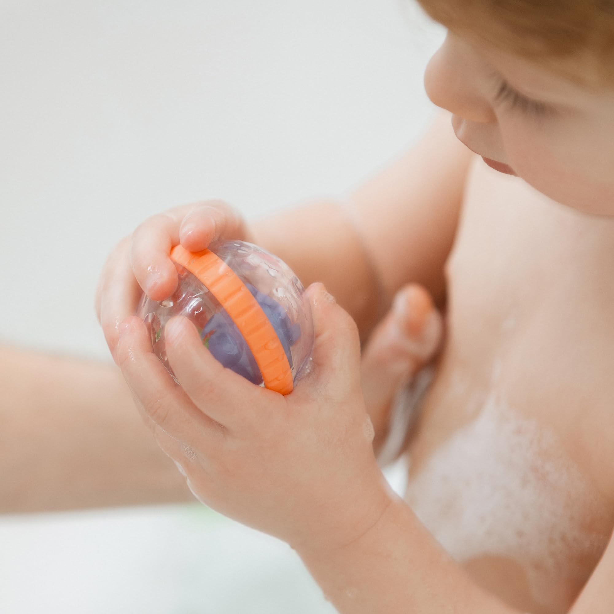 Nuby Floating Bubbly Buds Bath Toy Set | Sensory Play | Easy to Hold | Ages 6M+ 2