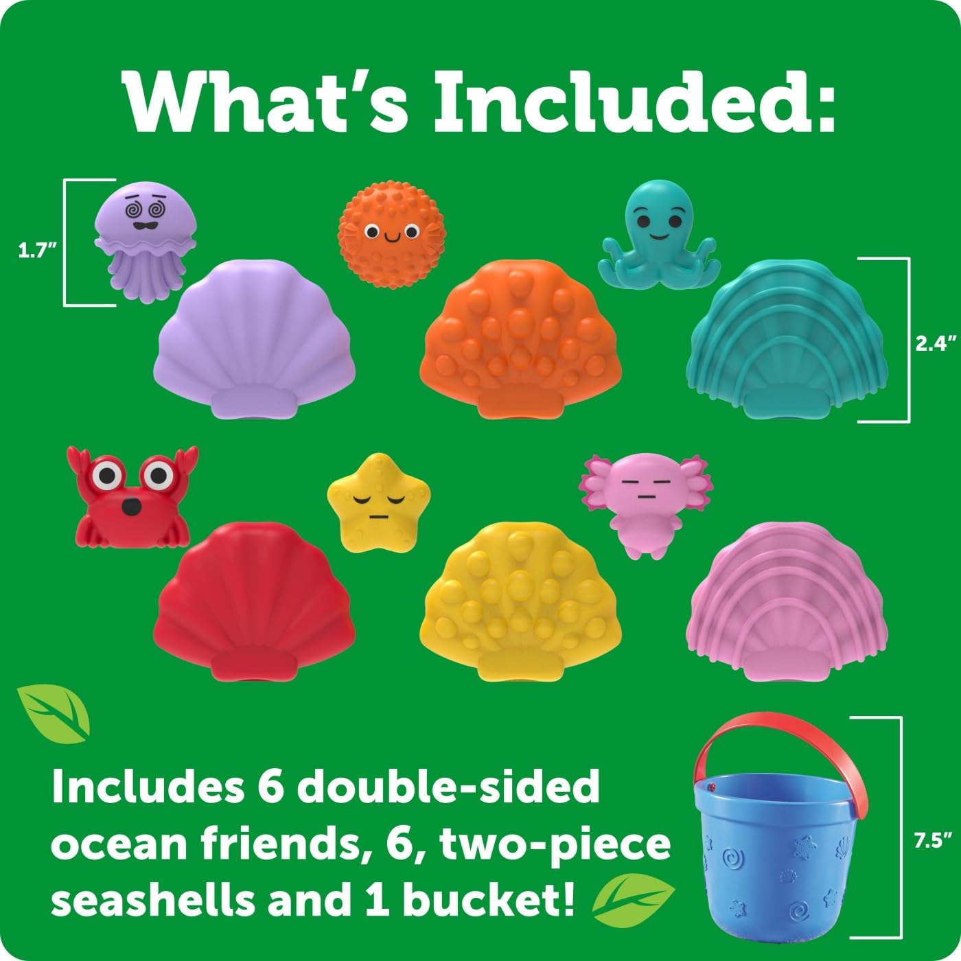 Learning Resources Ocean Emotion Seashells - Social Emotional Learning Toy for Toddlers & Kids