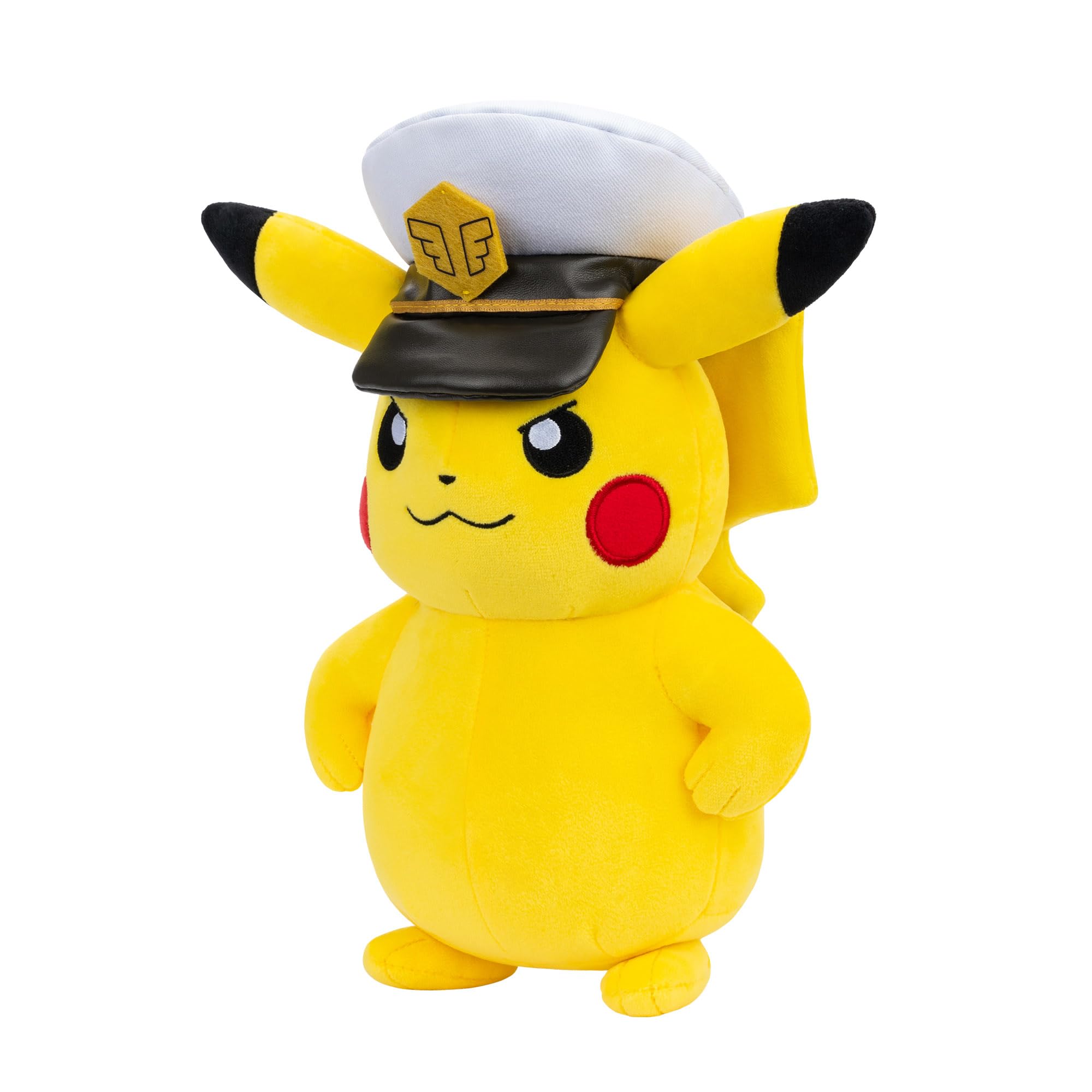 Pokémon Captain Pikachu Plush - 8-Inch Soft Plush with Captain's Hat 3