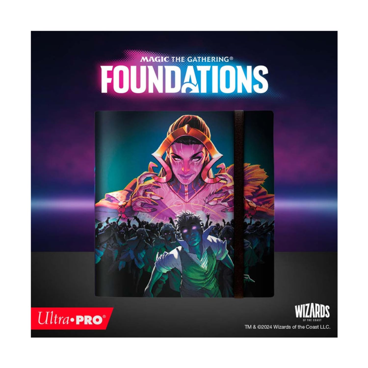 Ultra Pro Magic: The Gathering Foundations 12-Pocket PRO-Binder with Liliana Artwork 4