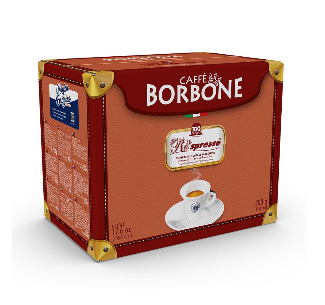 Caffè Borbone Respresso Dek Decaffeinated Coffee Blend - 100 Capsules 5