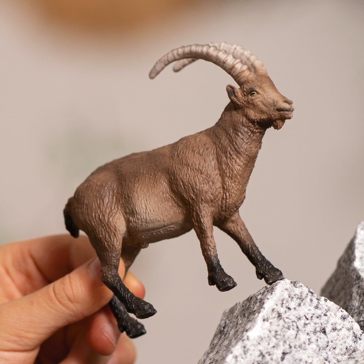 SCHLEICH WILD LIFE Ibex Figurine 14873 | Ages 3+ | Miniature Scale 2