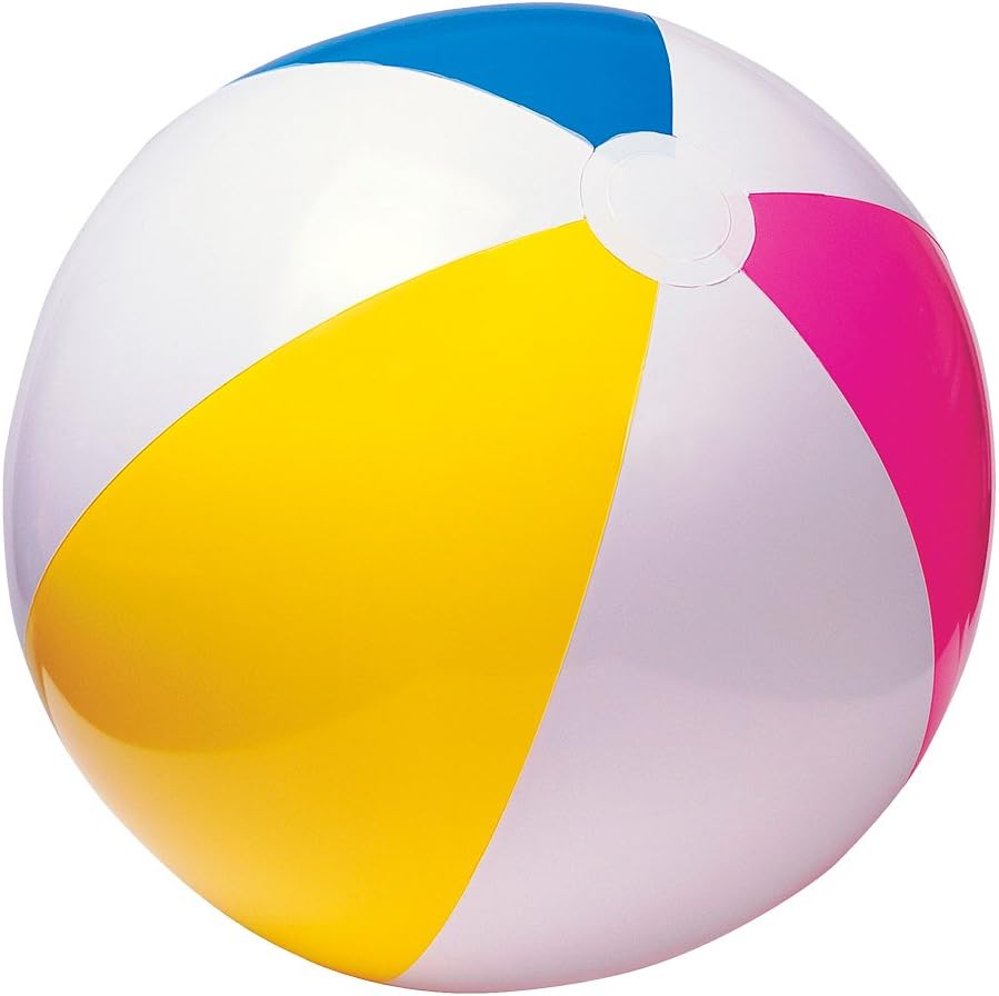 Intex 59030EP 24-Inch Glossy Beach Ball - Outdoor Play for Kids 3+