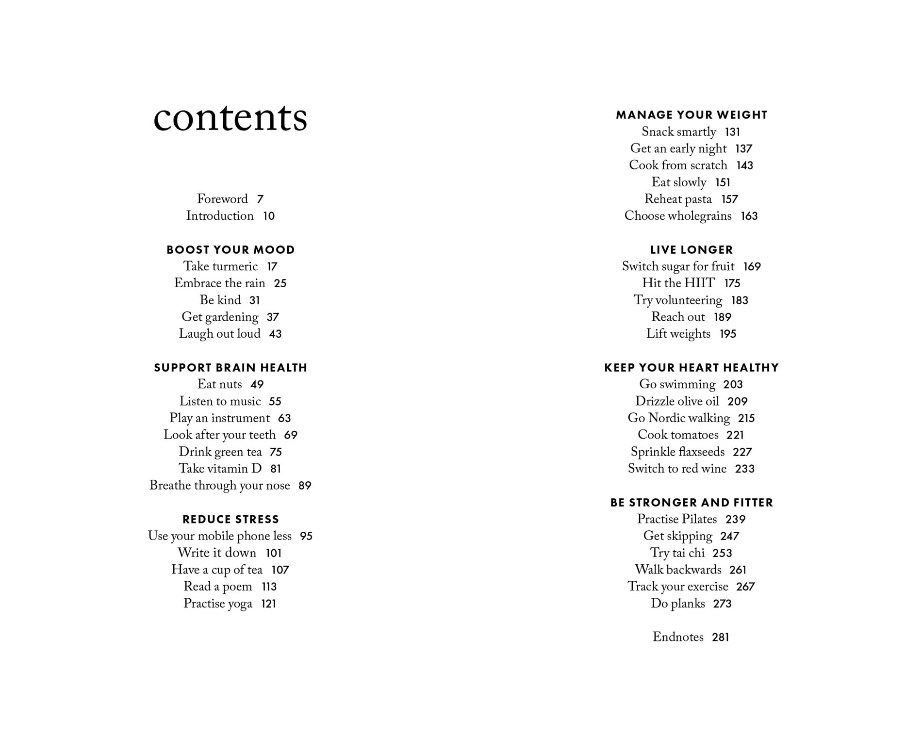Short Books Just One Thing Volume 2: 40 Daily Habits for Better Health | Hardcover | English