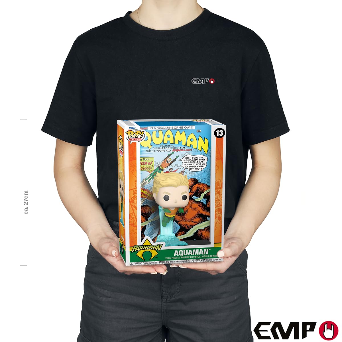 Funko Pop! Comic Cover DC - Aquaman Vinyl Figure (67404) 10