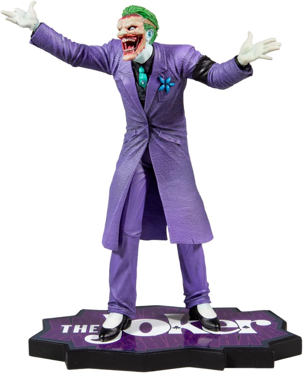 McFarlane The Joker Purple Craze Greg Capullo Resin Statue (30207)