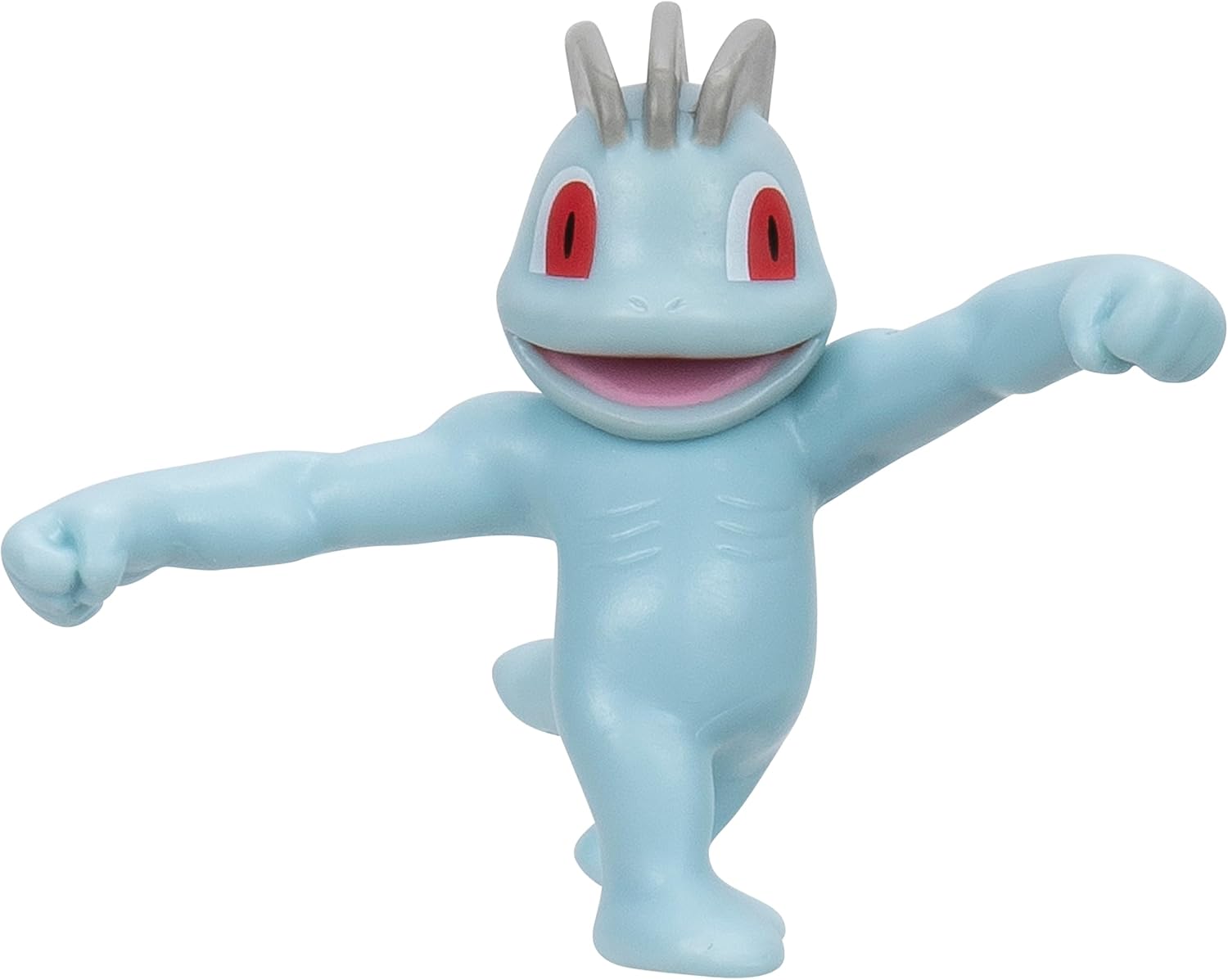 Pokémon Battle Figure 6 Pack - 2-Inch Action Figures of Pikachu, Shuckle, Axew, Shinx, Eevee & Machop