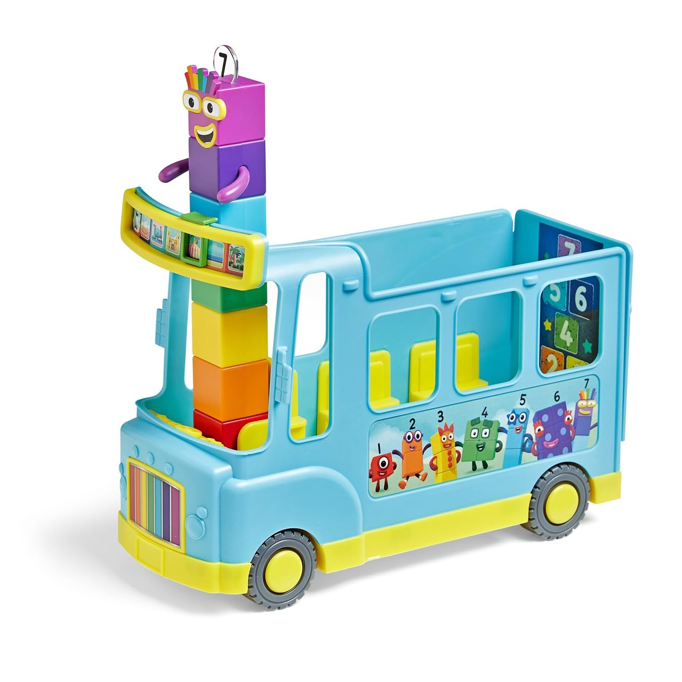 Learning Resources Numberblocks Rainbow Counting Bus - Interactive Educational Toy for Ages 3+ 4