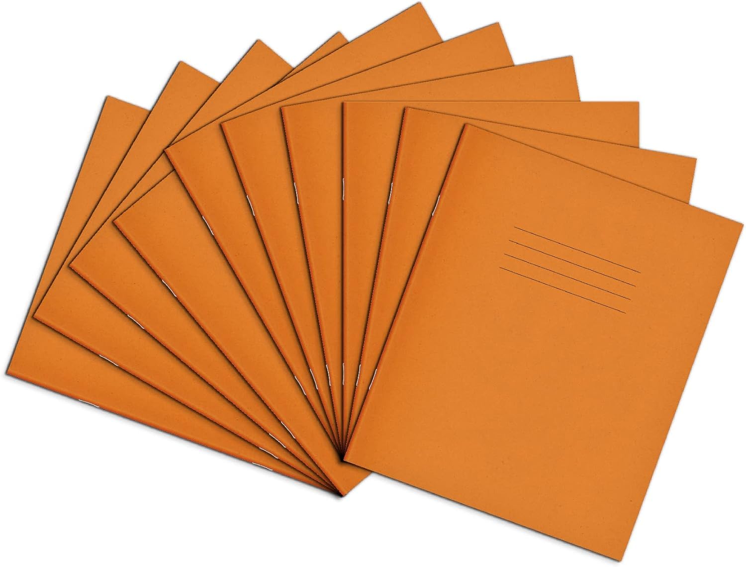 Rhino Composition Notebooks - 8 x 6.5 Inch, 48-Page, 8mm Lined with Margin, 10-Pack 1