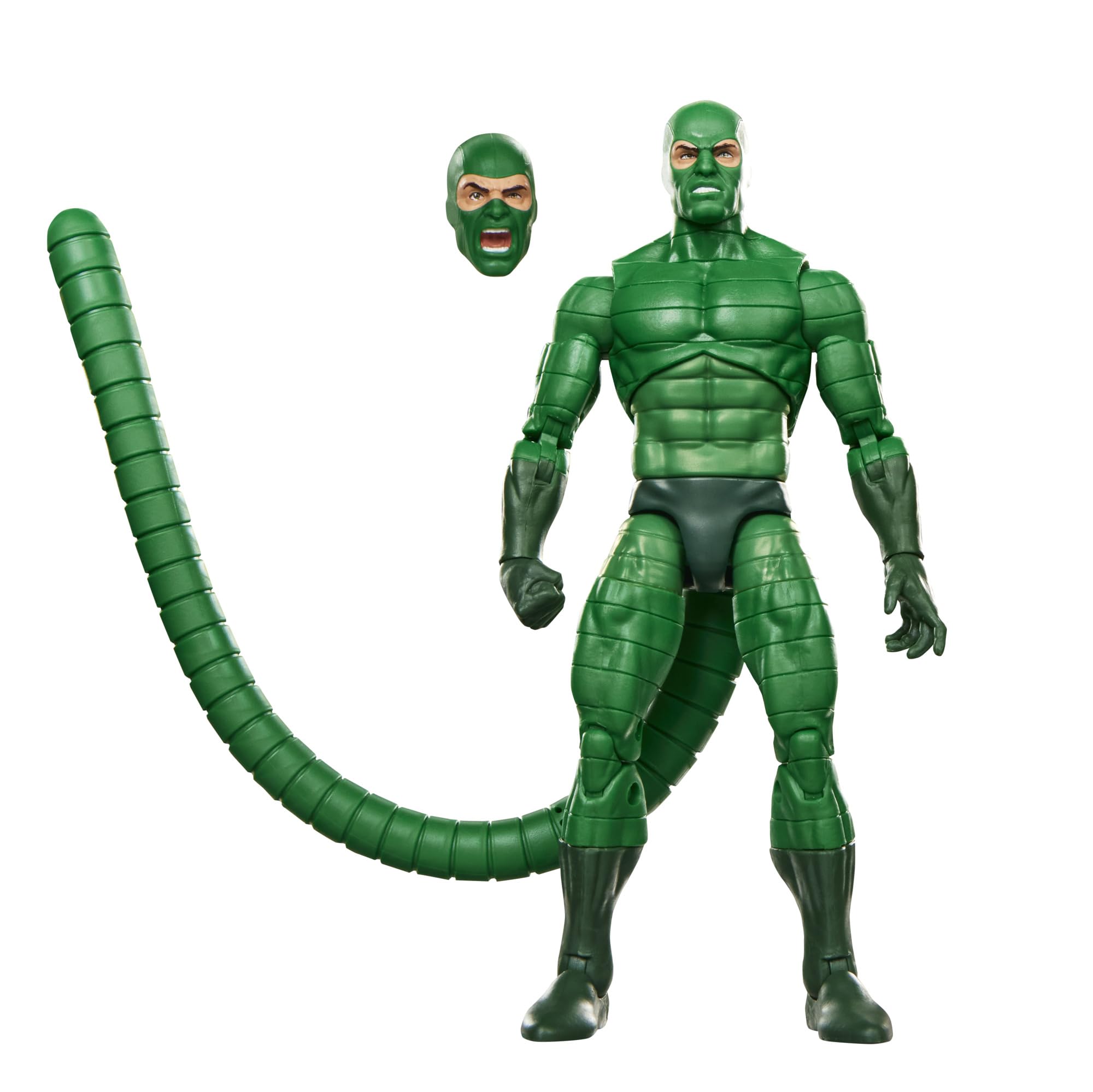 Marvel Legends Series Marvel's Scorpion Action Figure - 15 cm Scale, Bendy-Wire Tail, Alternate Head | Hasbro