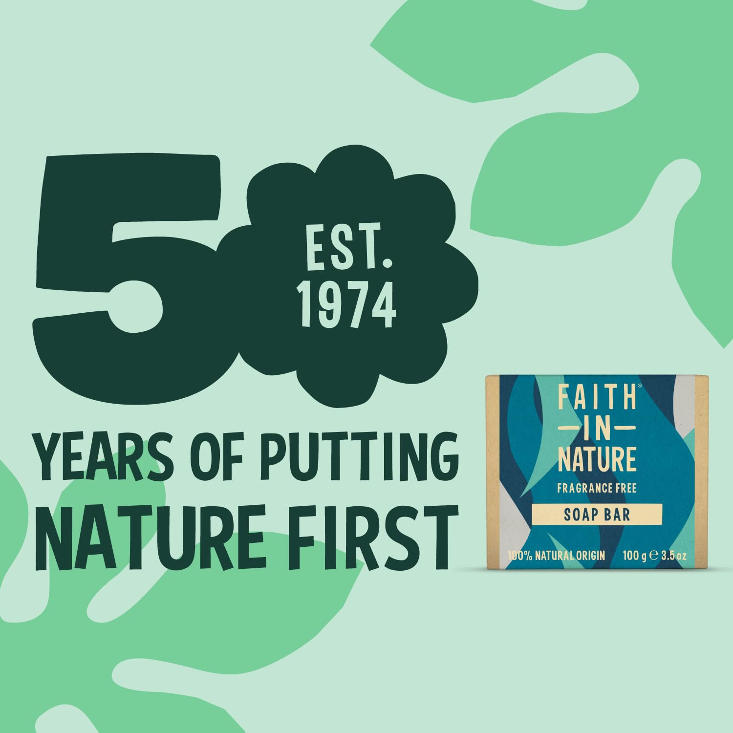 Faith in Nature - Fragrance Free Hand Soap Bar (100g) 6