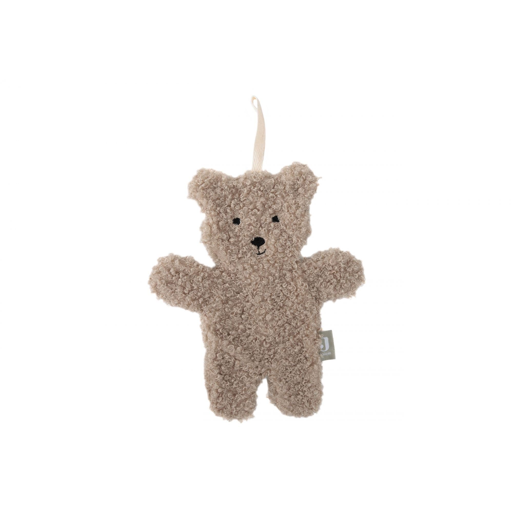Jollein Pacifier Cloth - Teddy Bear Soft Toy | Olive Green | 100% Polyester