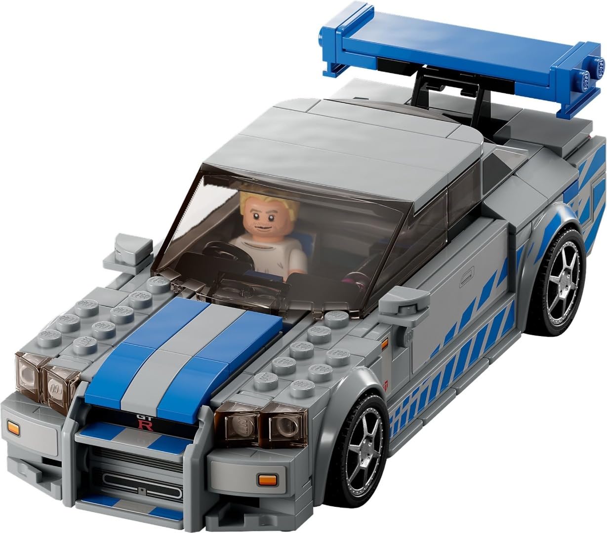 LEGO Speed Champions Nissan Skyline GT-R (R34) Race Car - 319-Piece Building Set for Ages 9+ 4