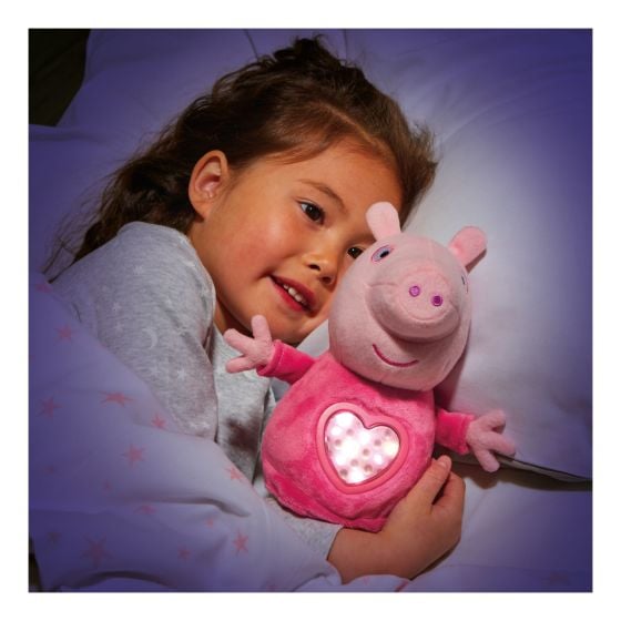 Peppa Pig Sleepover Plush Toy - Musical Night-Light with Sleeping Bag 7