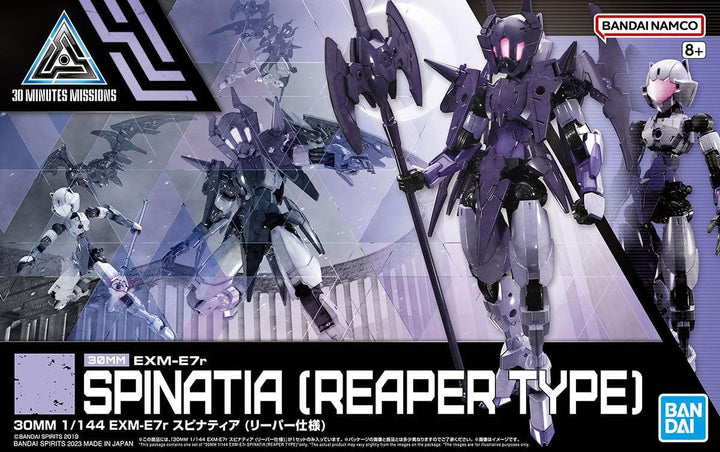 BANDAI SPIRITS 30MM EXM-E7r Spinnatia (Reaper Specifications) 1/144 Scale Model Kit