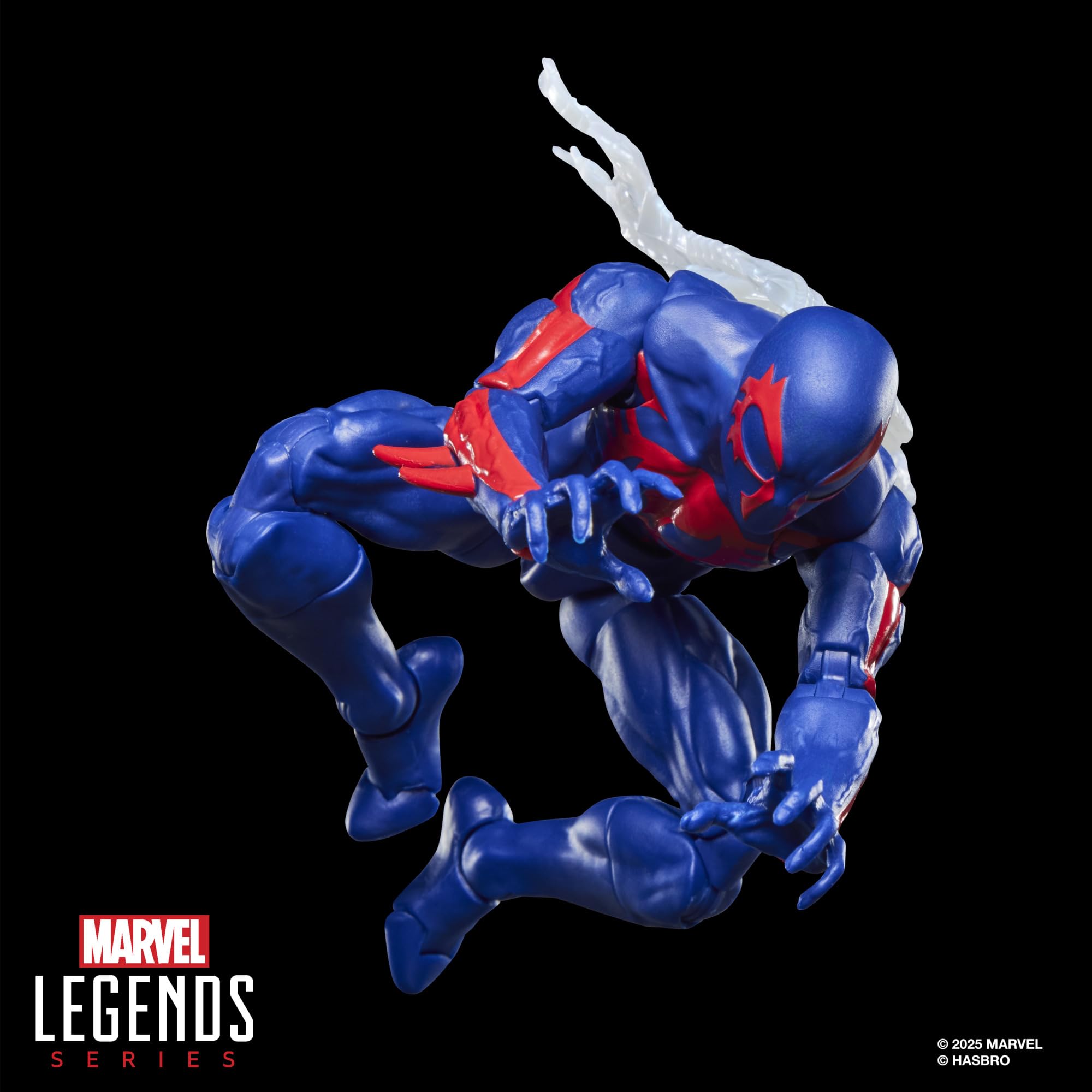 SPIDER-MAN Marvel Legends Series Spider-Man 2099 Retro Cardback Action Figure | 6 Inch 8