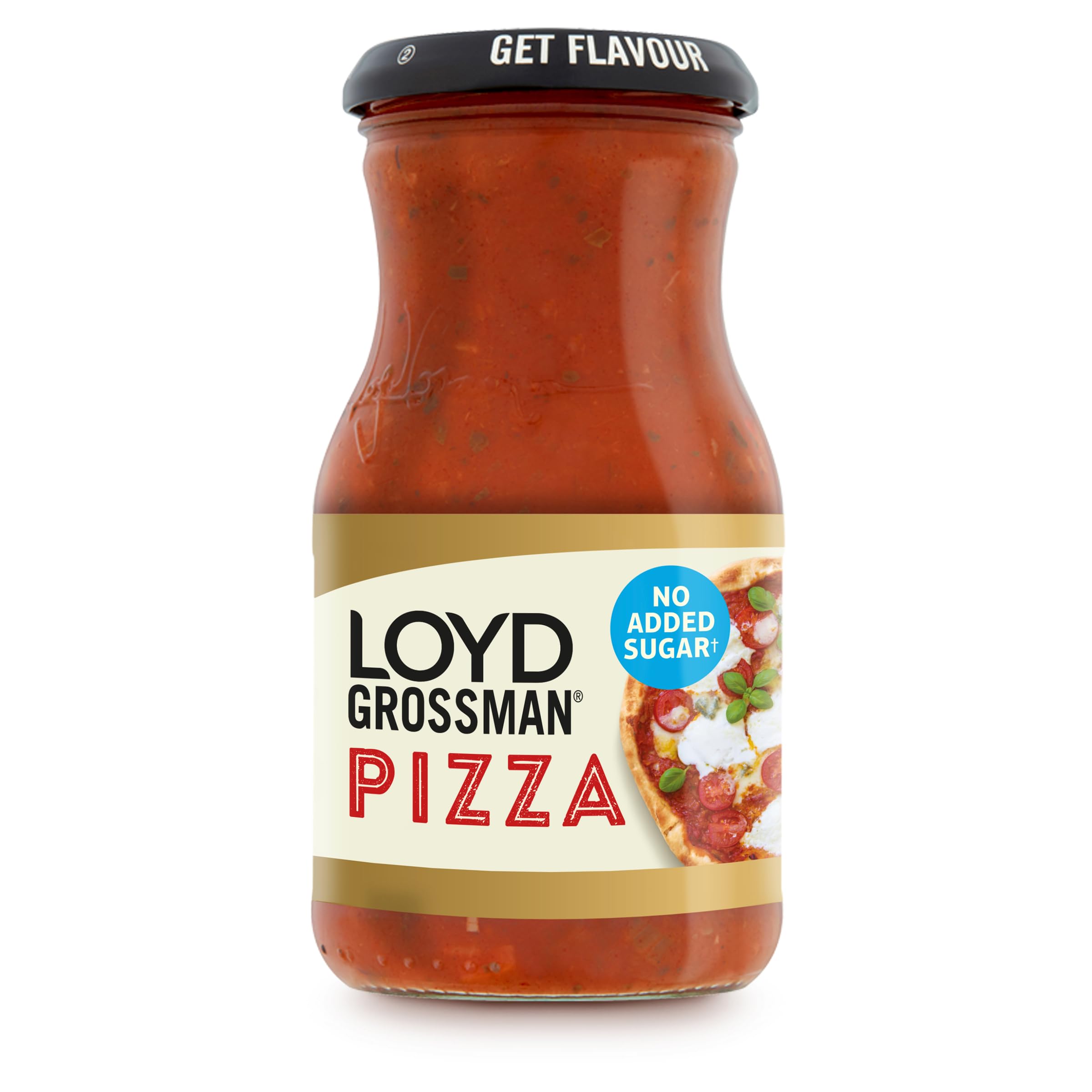 Loyd Grossman Rich Tomato, Basil and Oregano Pizza Topping Sauce - 350g Jar 4