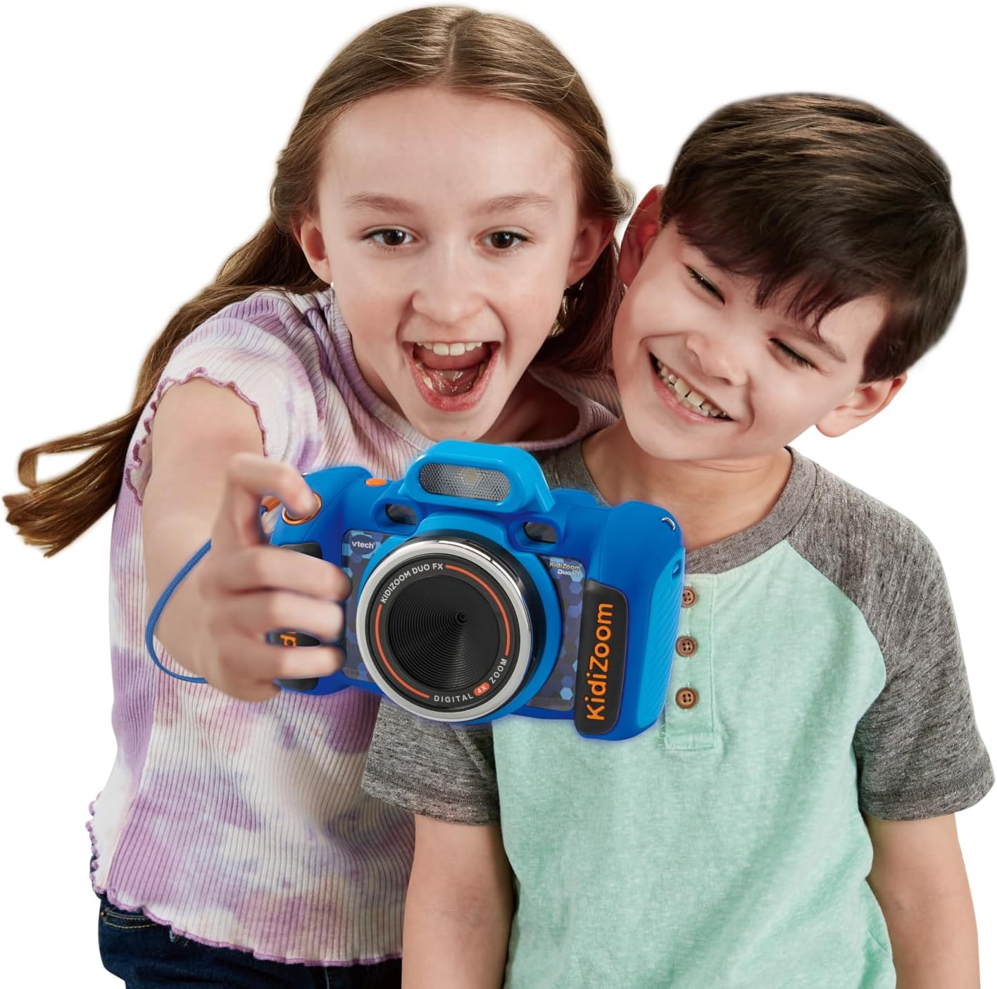 VTech KidiZoom Duo FX – 8-MP-Doppelkamera mit AR-Filtern und Spielen für Kinder 11