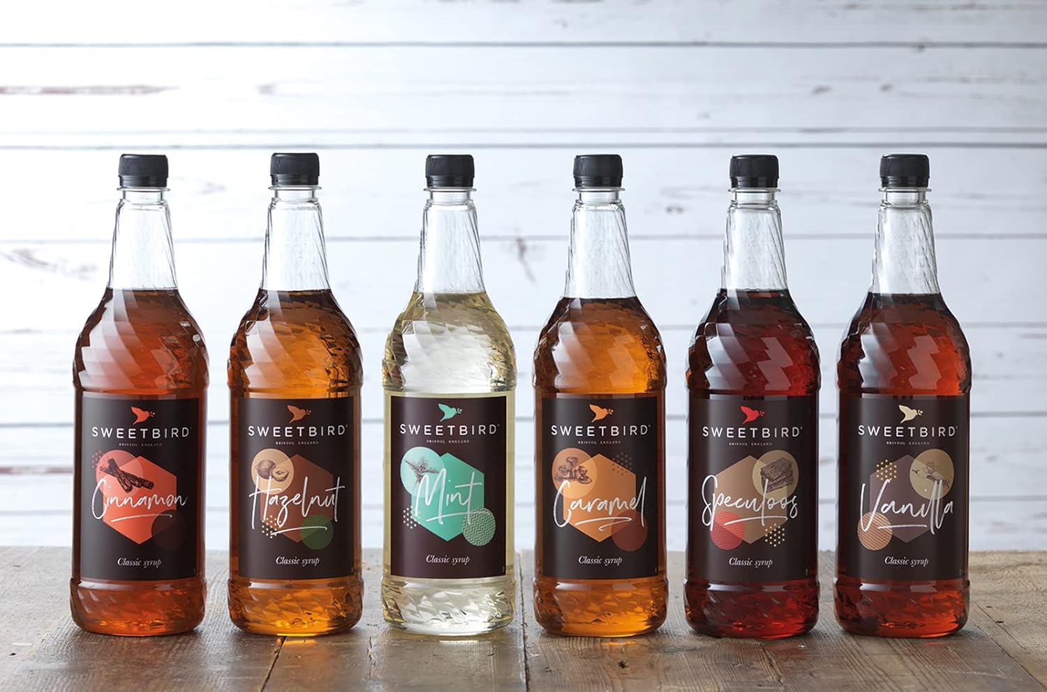 Sweetbird French Vanilla Syrup (1 Litre) - Vegan Friendly Beverage Syrup 3