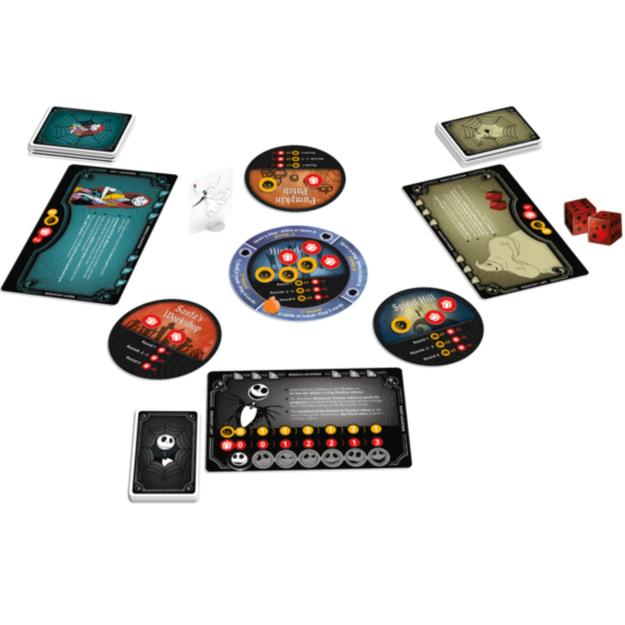 Mixlore The Nightmare Before Christmas Take Over the Holidays Card Game 3