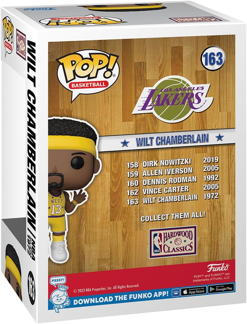 Funko Pop! NBA Legends - Wilt Chamberlain Vinyl Figure (67493)