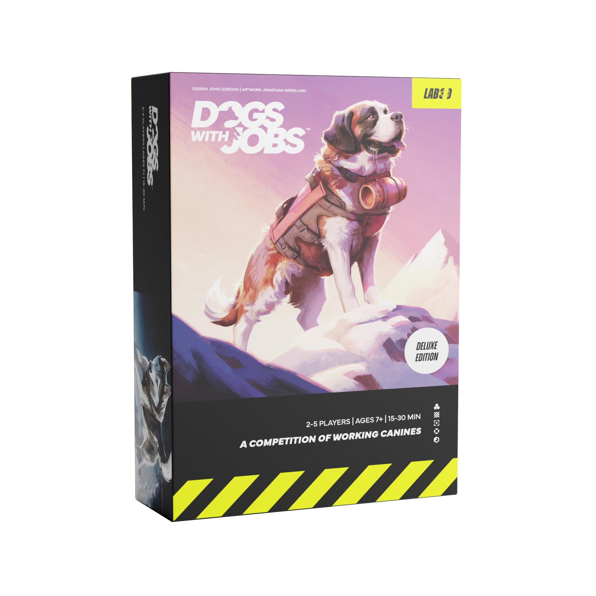 Lab 380 Dogs with Jobs Board Game