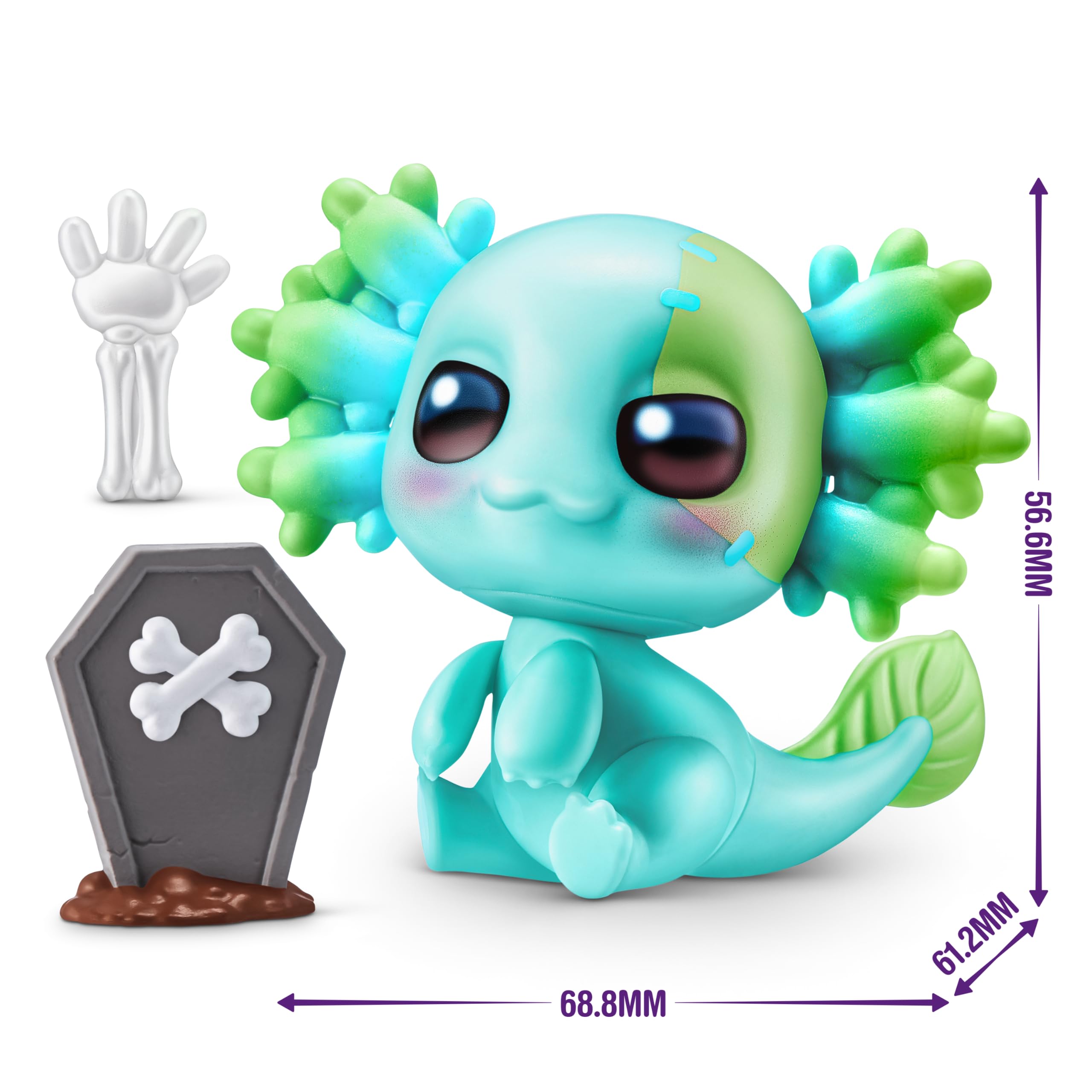 5 Surprise A-LOT-A AXOLOTLS by ZURU - Unbox & Reveal 15 Unique Collectible Amphibians (2 Capsules) 3