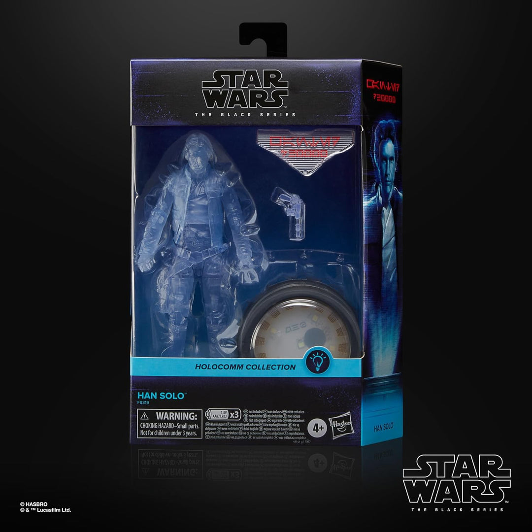 Hasbro Star Wars Black Series Holocomm Collection - Han Solo Action Figure (F8319)