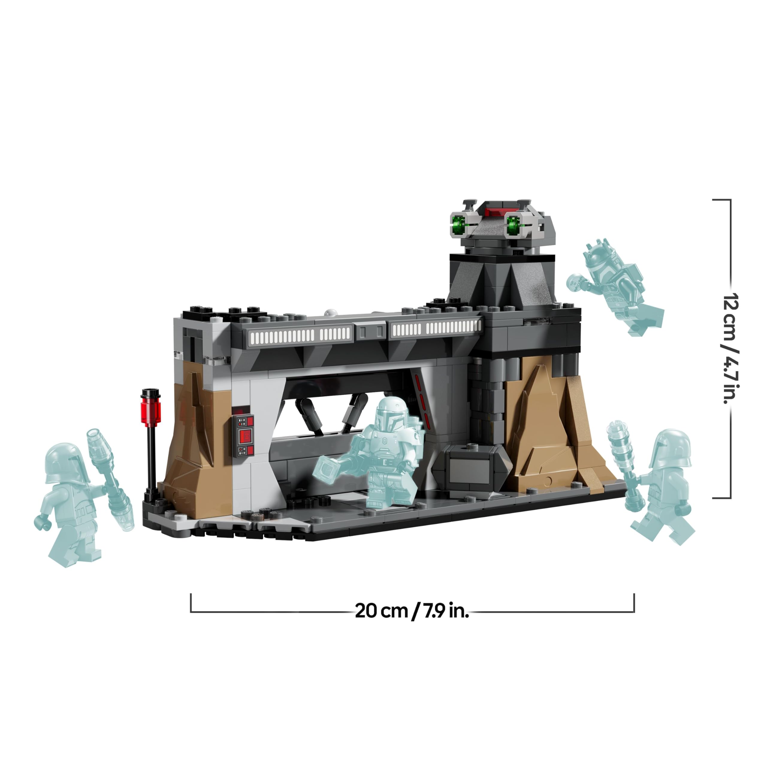 LEGO Star Wars: The Mandalorian Paz Vizsla and Moff Gideon Battle Set - 289-Piece Building Playset for Ages 7+