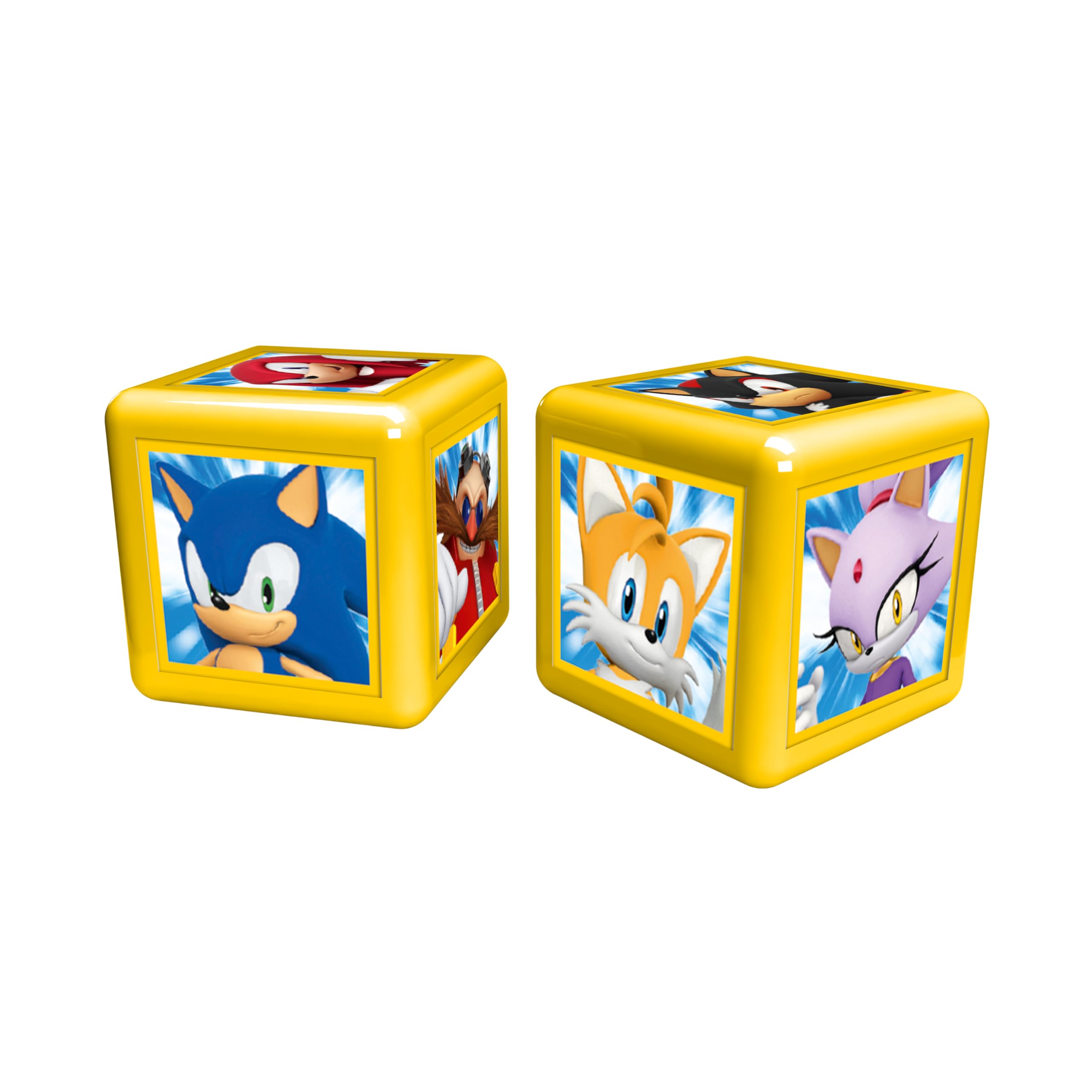 Top Trumps Match Sonic the Hedgehog Board Game | Portable Plastic Case | Ages 4+ 6