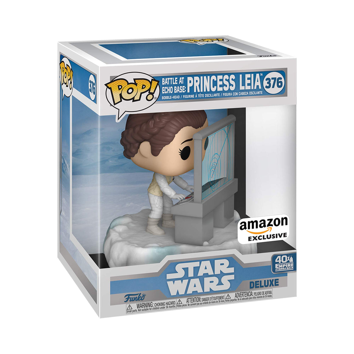 Star Wars Battle At Echo Base Princess Leia Excluye Funko 45901 Pop. Vinilo n. ° 376