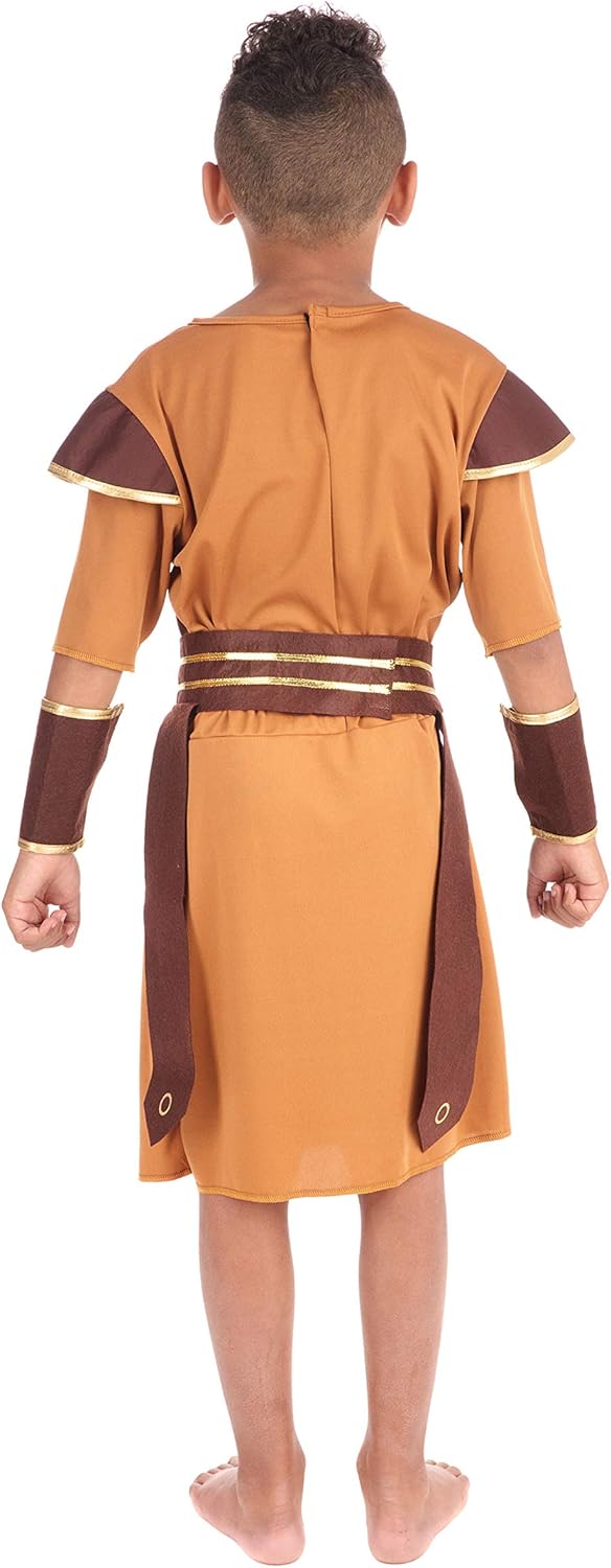 Roman Soldier Costume - Kids Large 8-10 Years