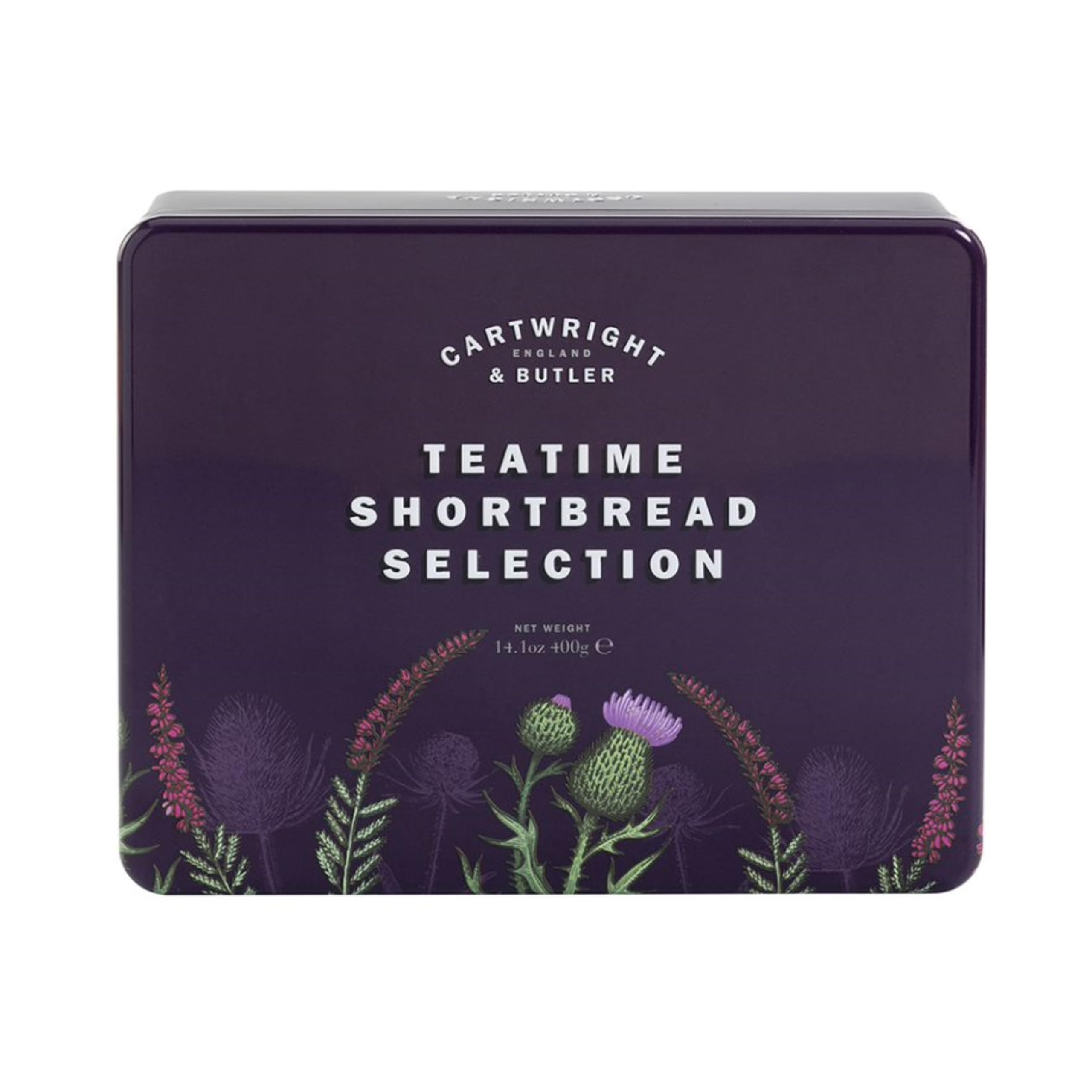 Cartwright & Butler Teatime Shortbread Selection - All Natural Ingredients | 400g Tin 2