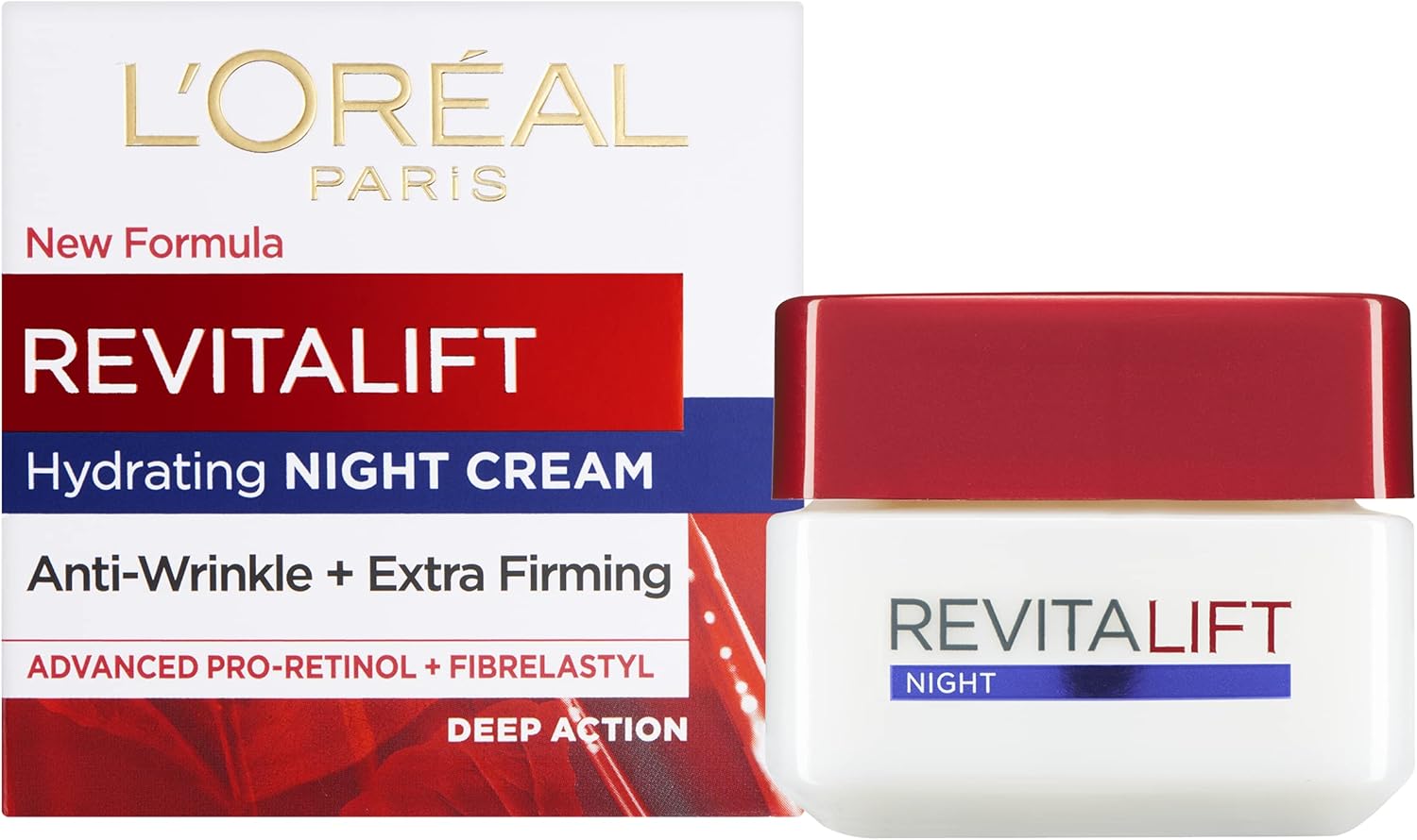 L'Oréal Paris Revitalift Anti-Wrinkle + Firming Pro Retinol Night Cream (50 ml)