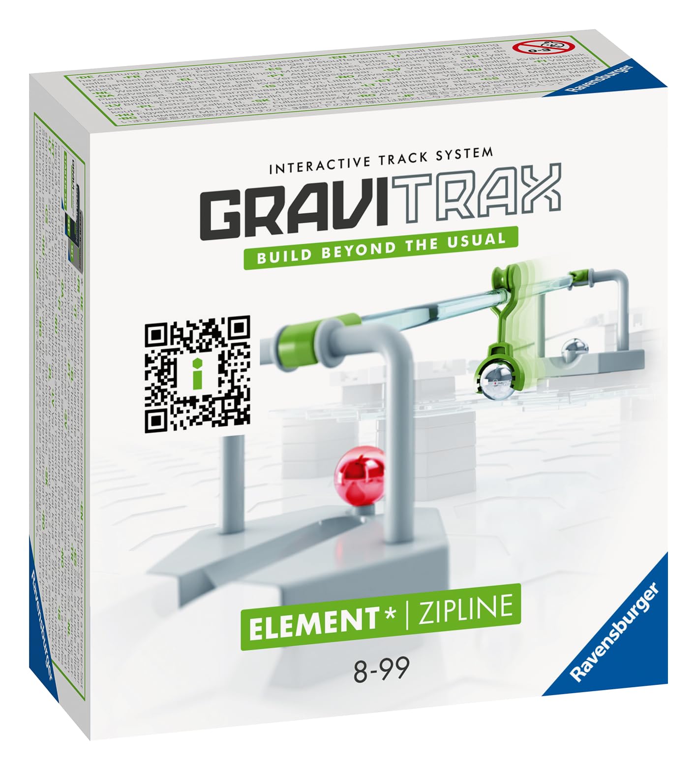 GraviTrax Zipline Extension - Marble Run STEM Toy for Ages 8+ | Yellow Metal 6