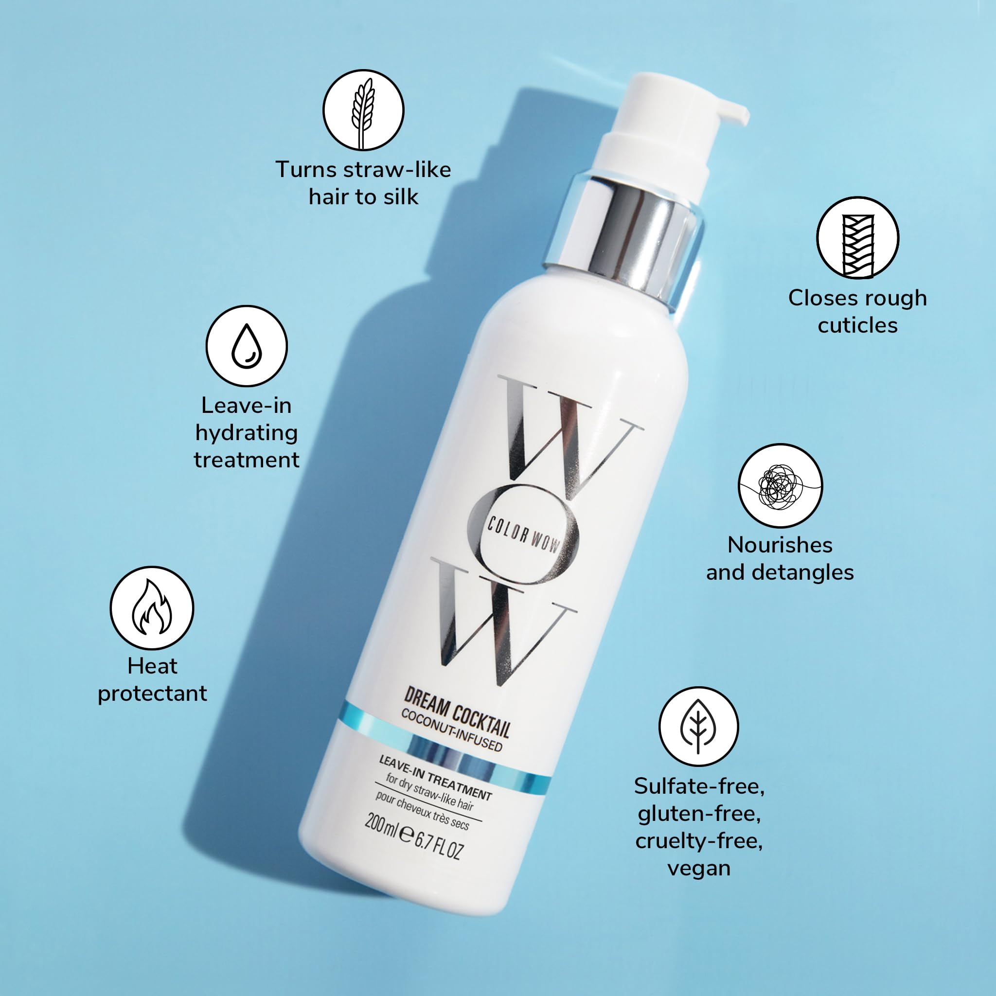 COLOR WOW Dream Cocktail Coconut Infused Hair Treatment (197g)