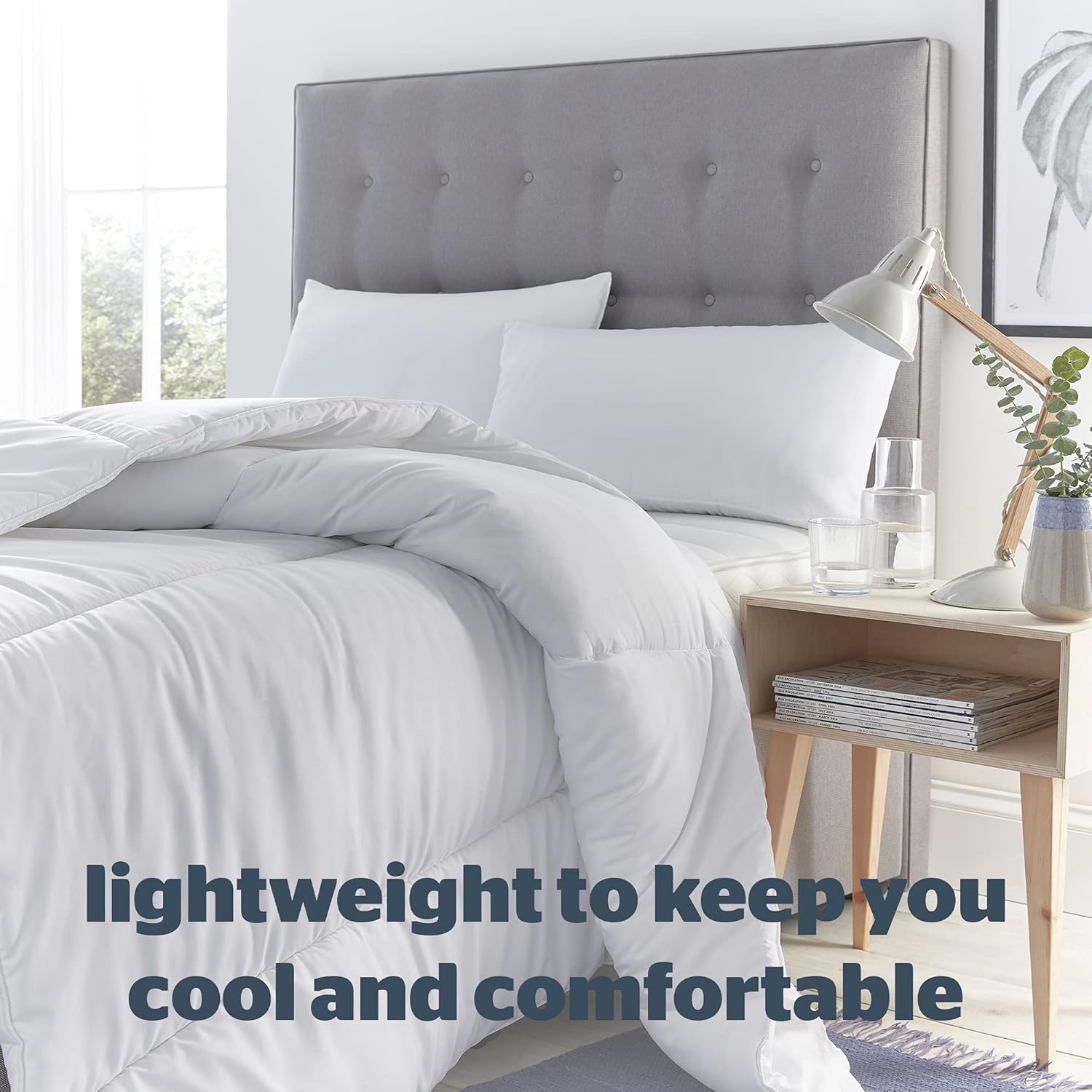 Silentnight - Cooler Summer 4.5 Tog Duvet Microfibre King Size