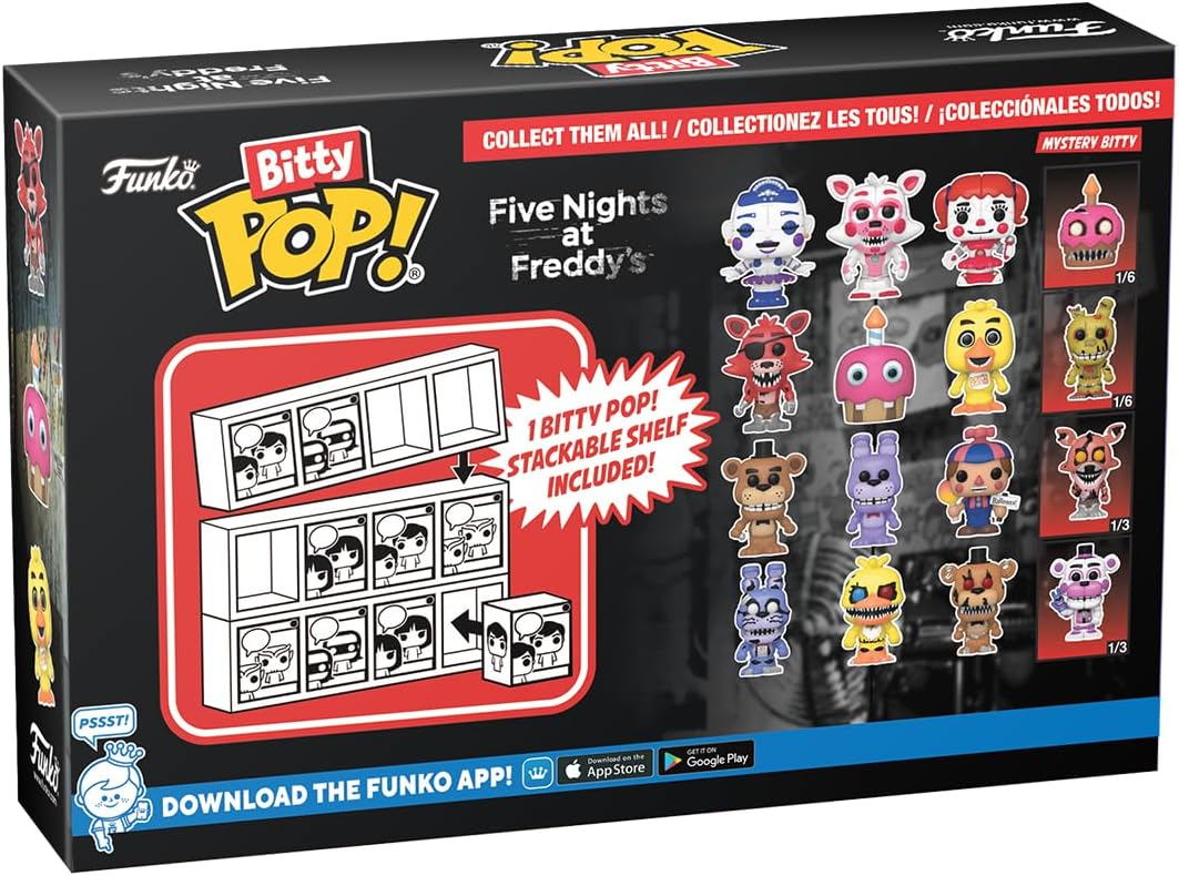 Funko Bitty POP! Five Nights at Freddy's - Ballora and Mystery Mini Figure Vinyl Set 3