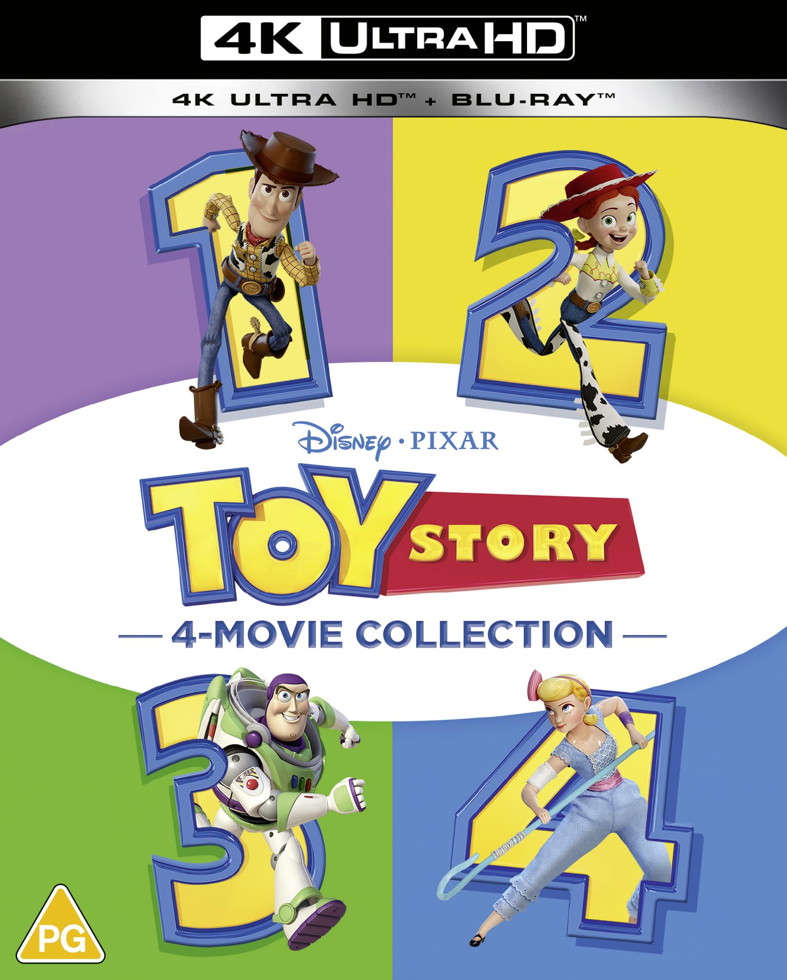 Toy Story 4-Movie Collection [4K UHD Blu-ray]