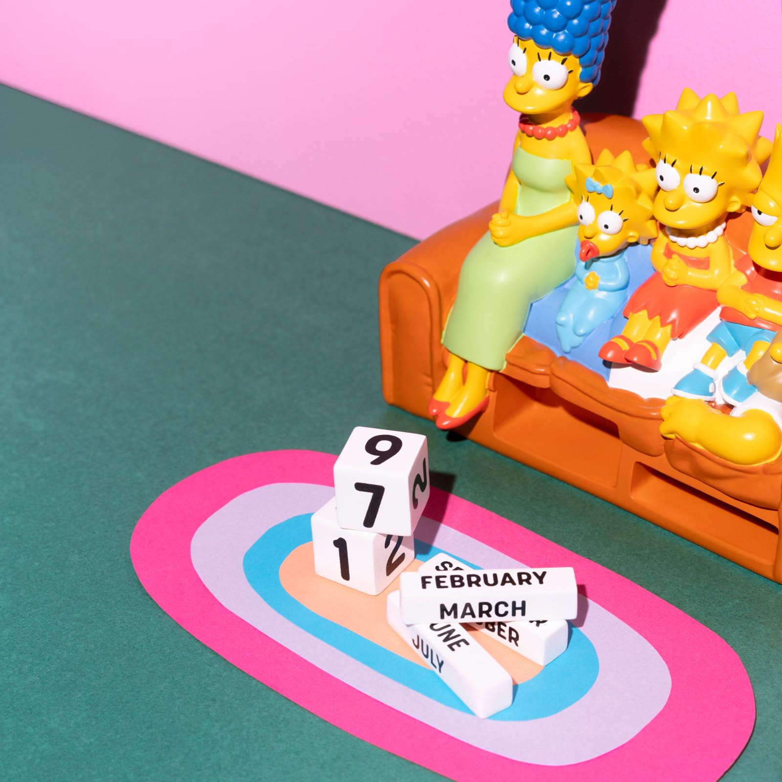 Grupo Erik The Simpsons Perpetual Calendar | Resin Statue | Multicolor 5