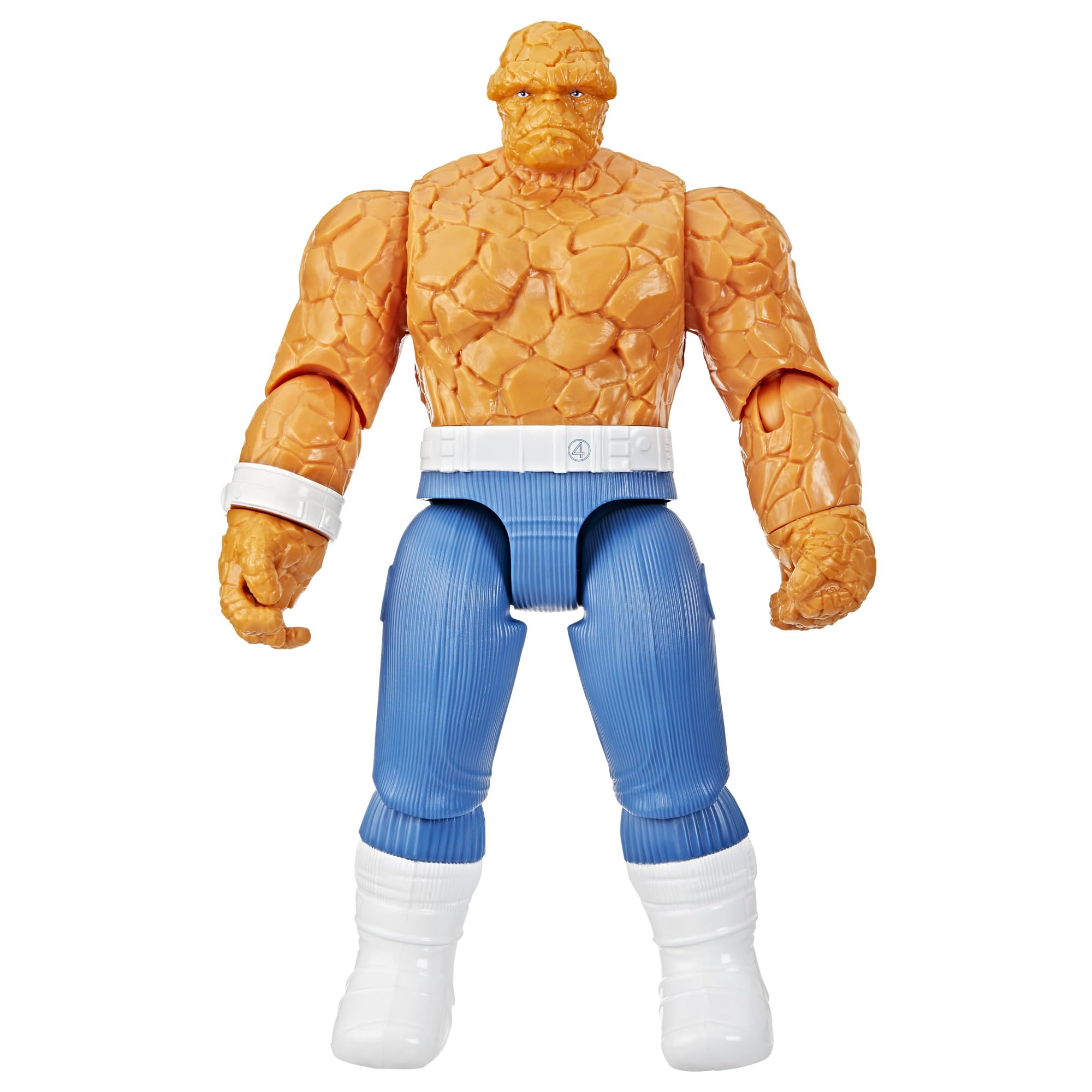 Marvel Titan Hero Series The Thing Action Figure - 30 cm Scale, 11 Points of Articulation