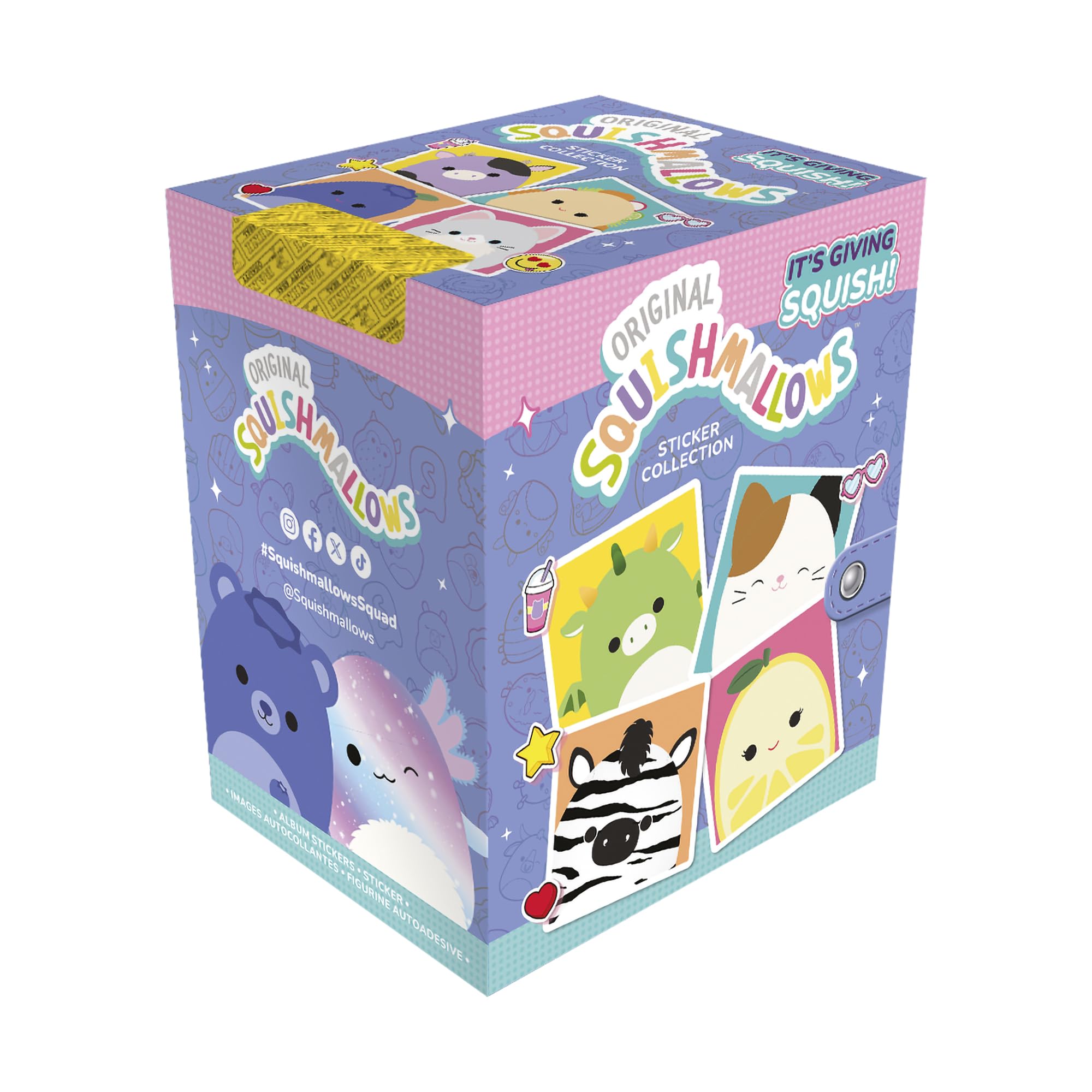 Panini Squishmallows It’s Giving Squish Sticker Collection - 36 Packs 1