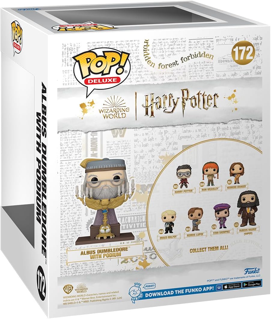 Funko Pop! Deluxe Harry Potter - Albus Dumbledore Vinyl Figure (76002)