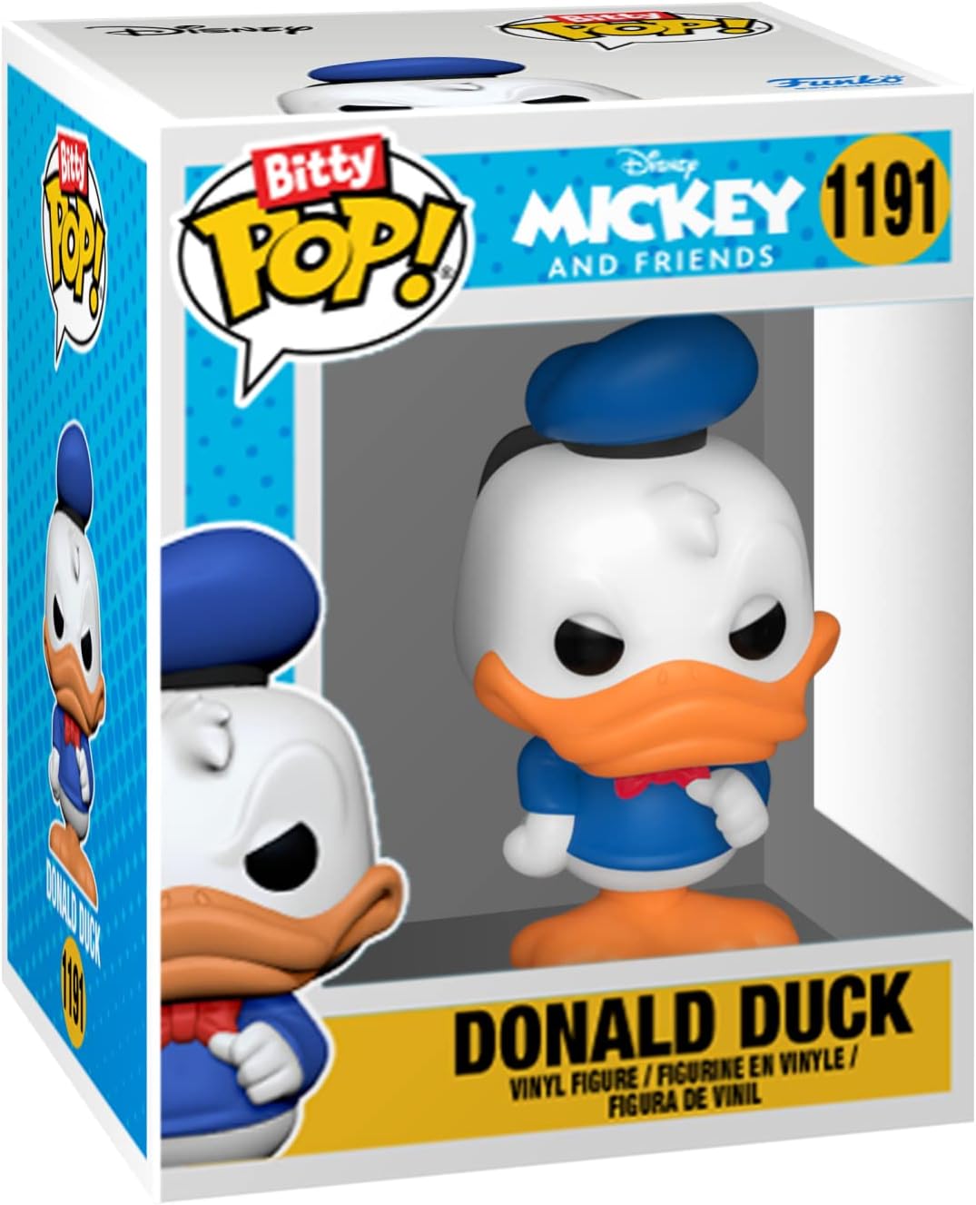 Funko Bitty POP! Disney - Minnie Mouse (Red Dress), Daisy Duck, Donald Duck & Mystery Figure Vinyl Set 29