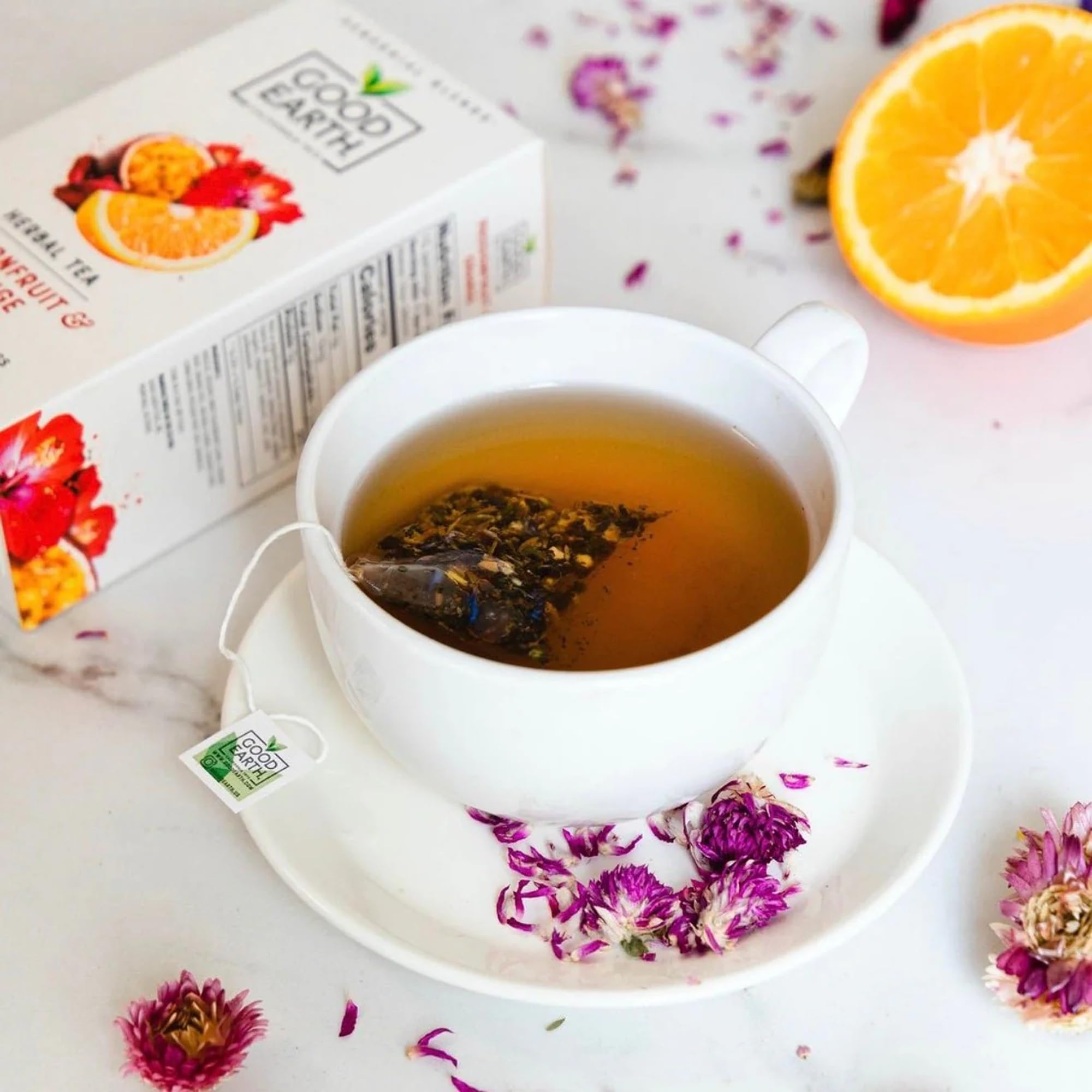 Good Earth Tea Co. - Passionfruit & Orange Tea Bags 3