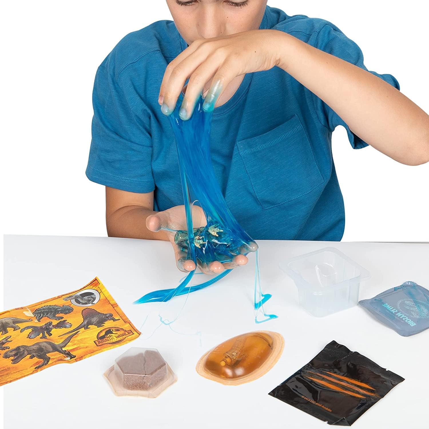 Jurassic World Captivz Dominion Surprise Egg - Super-Sized Pop N Lock Dinosaur Playset 10