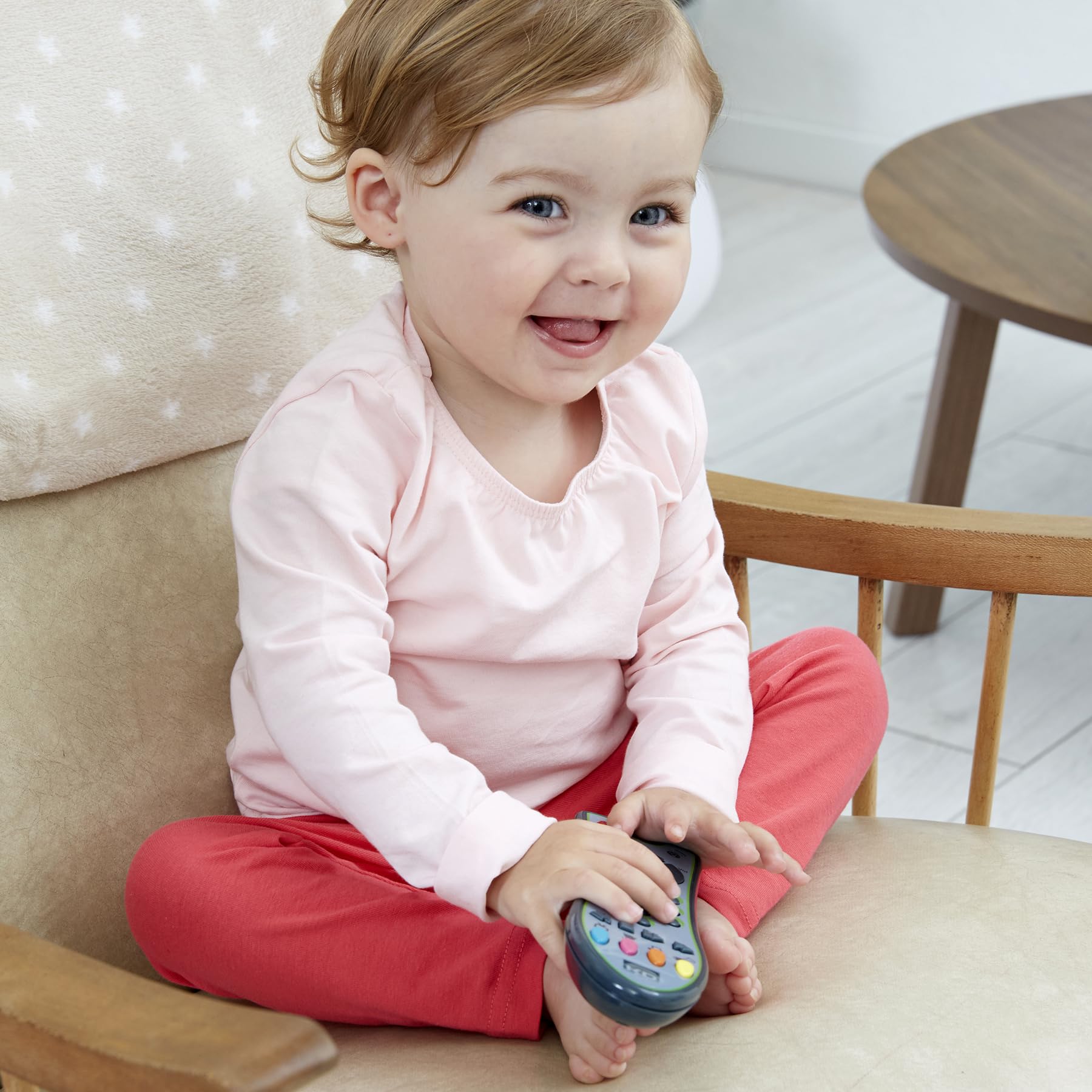 Infini Fun My First Tech Trio - Imitation Play Set with Toy Phone, Keys & Remote for Kids 4